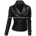 Vente en gros Lady Jacket Veste de sport Veste en cuir de style occidental